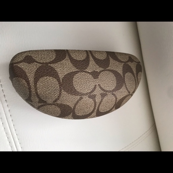Coach Accessories - Coach signature logo sun/eye glass case .